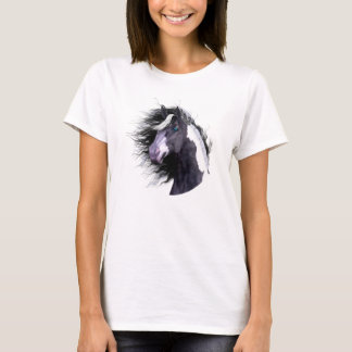 Sinti und Roma Vanner Pferdekopf-Shirt 2 T-Shirt