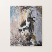 Sinti und Roma Vanner Pferdepuzzlespiel Puzzle (Vertikal)