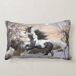 Sinti und Roma Vanner Pferdethrow-Kissen Lendenkissen