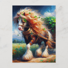 Sinti und Roma Vanner zieht eine Ladung von Kleebl Postkarte