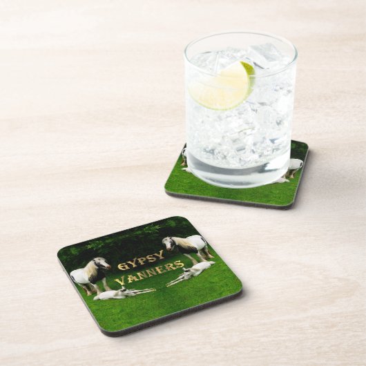 Sinti und Roma Vanners Drink Untersetzer (Rechte Seite)