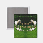 Sinti und Roma Vanners Magnet (Vorderseite/Rückseite)