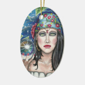 Sinti und Roma-Verzierung Keramik Ornament (Links)