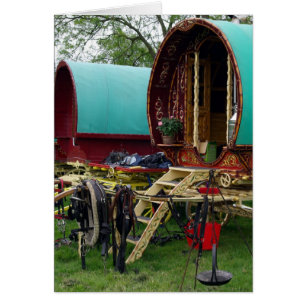 Sinti und Roma-Wagen