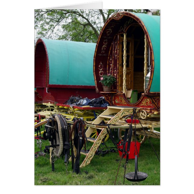 Sinti und Roma-Wagen (Vorne)