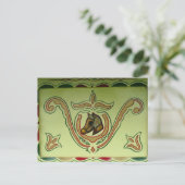 Sinti und Roma-Wagen Postkarte (Stehend Vorderseite)