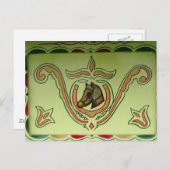 Sinti und Roma-Wagen Postkarte (Vorne/Hinten)