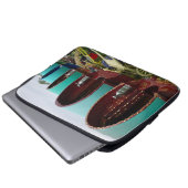 Sinti und Roma Waggons Notebook-Ärmel Laptopschutzhülle (Vorne Knopf)