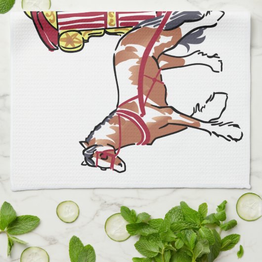 SINTI UND ROMA WAGON GESCHIRRTUCH (Gefaltet)