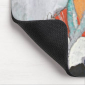 Sinti und Roma Woman mit Baby, Modigliani Mousepad (Ecke)