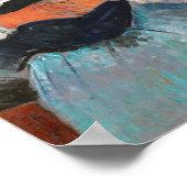 Sinti und Roma Woman mit Baby, Modigliani Poster (Ecke)