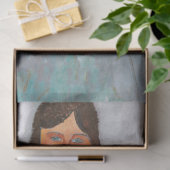 Sinti und Roma Woman mit Baby, Modigliani Seidenpapier (Geschenk)