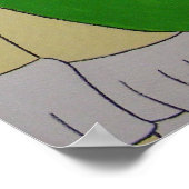 Sinti und Roma Woman Print Poster (Ecke)