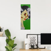 Sinti und Roma Woman Print Poster (Heimbüro)