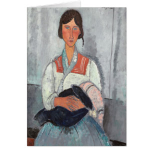 Sinti und Roma Woman with Baby, 1919 (Öl auf Lein