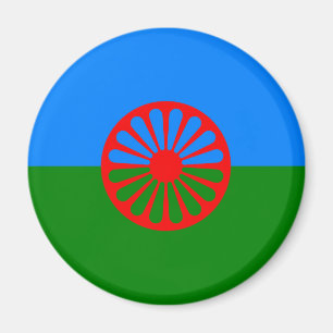 Sinti und Romaflagge Magnet