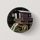 Sinti und Romalastwagen Button (Vorderseite)