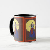 Sinti und Romamädchen Tasse (Vorderseite Links)