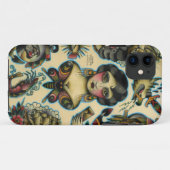 Sinti und Romamädchenmotte Case-Mate iPhone Hülle (Rückseite (Horizontal))