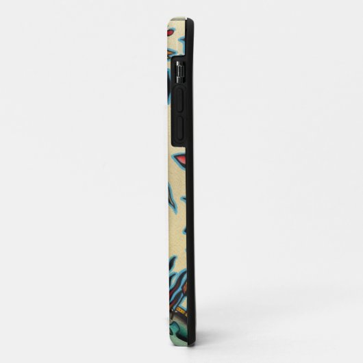 Sinti und Romapfau Case-Mate iPhone Hülle (Hinten/Links)