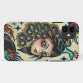 Sinti und Romapfau Case-Mate iPhone Hülle (Rückseite (Horizontal))