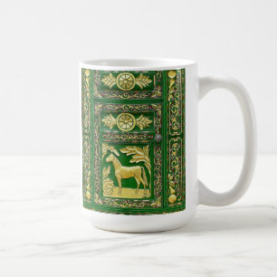 Sinti und Romatürdetail Kaffeetasse