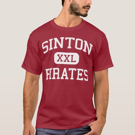 Sinton - Piraten - Highschool - Sinton Texas T-Shirt (Vorderseite)