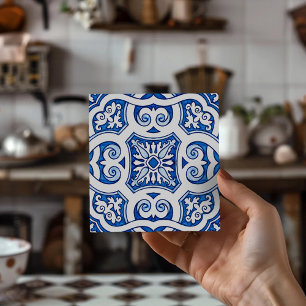 Sintra Blau Fliesen Design Europäischer Vintage St