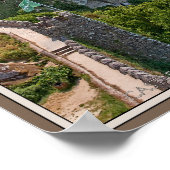 Sintra - Burg der Mauren Poster (Ecke)