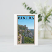 Sintra - Burg der Mauren Postkarte (Stehend Vorderseite)