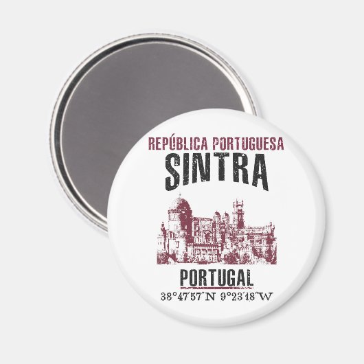 Sintra Magnet (Vorderseite/Rückseite)