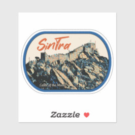 Sintra Moors Burg - Portugal Aufkleber
