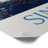 Sintra National Palace - Portugal Poster (Ecke)