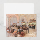 Sintra Palace Kupfer Küche Postkarte (Vorne/Hinten)