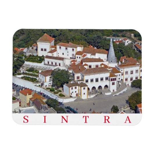 Sintra Panoramaaussicht Kühlschrankmagnet Magnet (Horizontal)