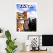SINTRA, Pena Palace, Foto Poster (Heimbüro)