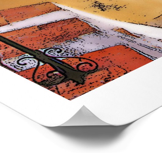 SINTRA, Pena Palace, Foto Poster (Ecke)