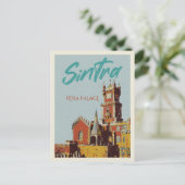 Sintra Penas Palastbild Portugal Postkarte (Stehend Vorderseite)