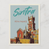 Sintra Penas Palastbild Portugal Postkarte (Vorderseite)