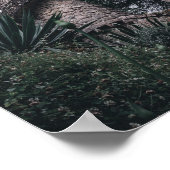 Sintra - Portugal - Blick auf den Turm einer Burg Poster (Ecke)