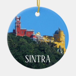 Sintra Portugal Christmas Keramik Ornament
