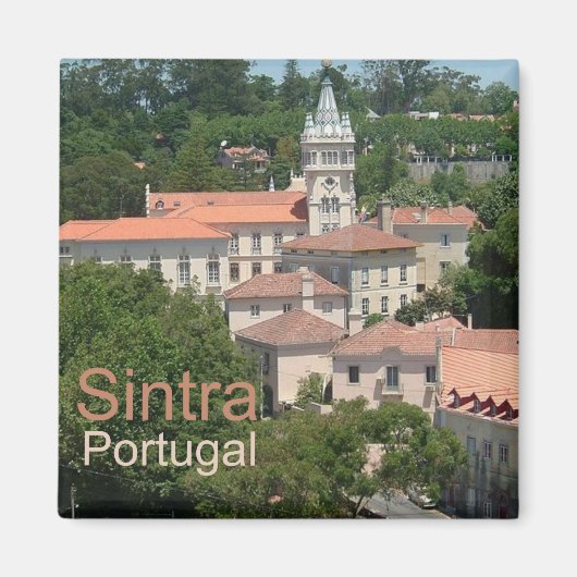 Sintra Portugal Foto Souvenir Magnet (Vorne)