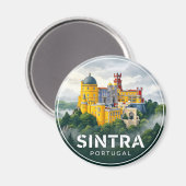 Sintra Portugal Magnet (Vorderseite/Rückseite)