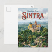 Sintra Portugal Postkarte (Vorne/Hinten)