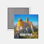 Sintra Portugal Travel Magnet (Vorderseite/Rückseite)