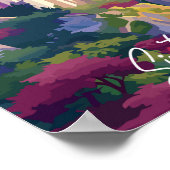 Sintra Portugal Vintage - Illustration Poster (Ecke)