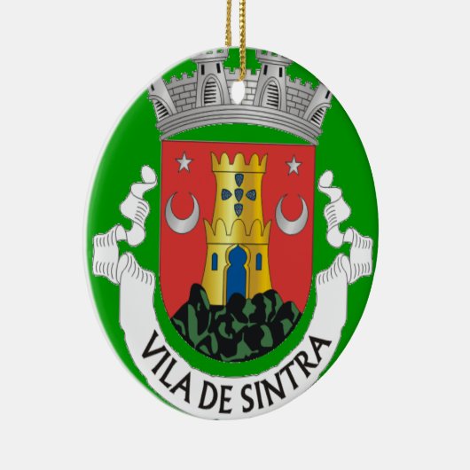 Sintra Portugal Weihnachtsverzierung Keramik Ornament (Rechts)