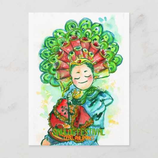Sinulog Festival - DNM Postkarten (Vorderseite)