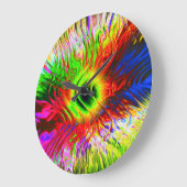 Sinuous 11 Wall Clock Große Wanduhr (Winkel)