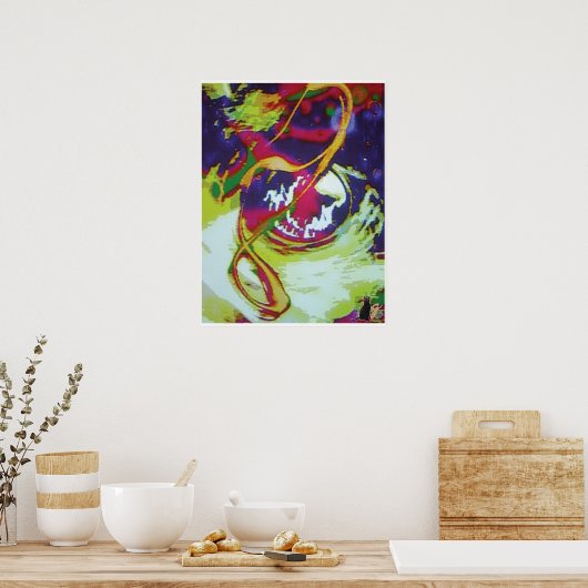 Sinuous KC-Image Poster (Küche)